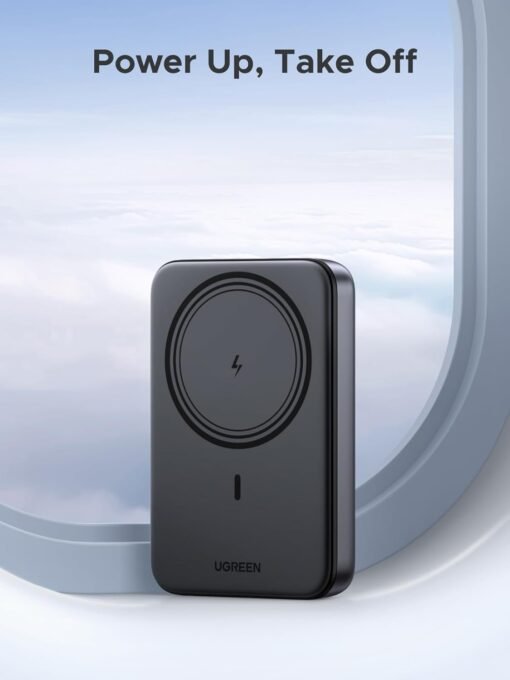 UGREEN Magnetic Power Bank 10,000 mAh – iPhone MagSafe Compatible - Image 2