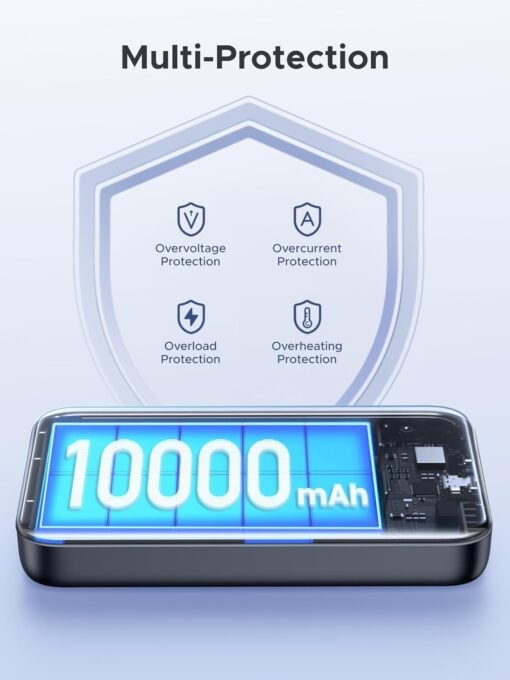 UGREEN Magnetic Power Bank 10,000 mAh – iPhone MagSafe Compatible - Image 6