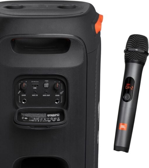 JBL PartyBox 110 with Wireless Mic – 160W Bluetooth Speaker - Image 7