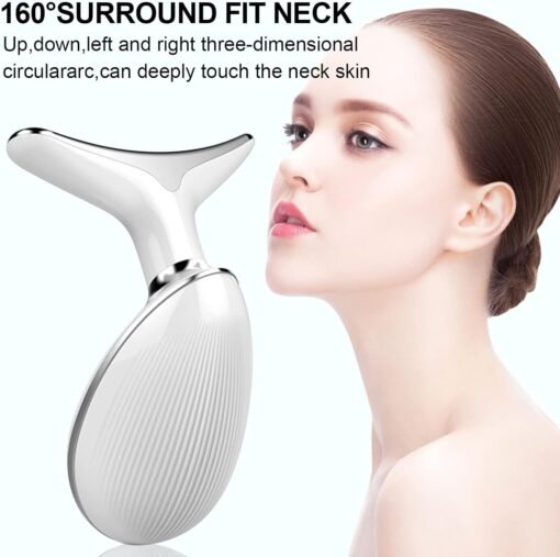 3-in-1 Face & Neck Beauty Device – Anti-Wrinkle USB Rechargeable Massager - Image 3