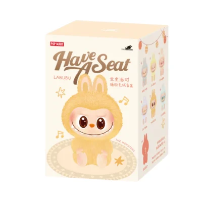 Pop Mart Labubu The Monsters - Have a Seat Vinyl Plush Blind Box