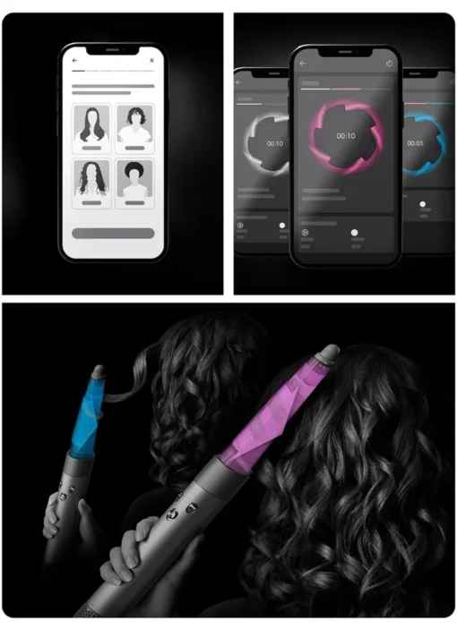 Dyson Airwrap i.d.™ multi-styler and dryer Straight+Wavy (Vinca Blue/Topaz) - Image 7